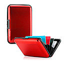 Кошелек RFID protect card-red